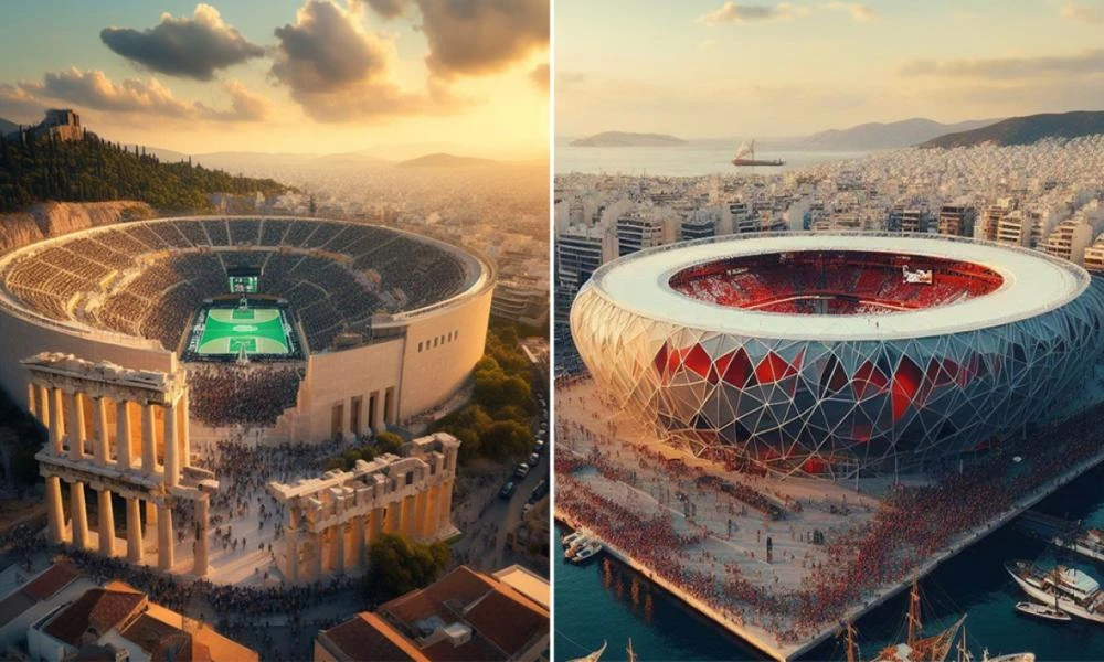 Όταν η φαντασία "υπηρετεί" τον αθλητισμό! Η τεχνητή νοημοσύνη σχεδίασε τα... νέα γήπεδα των ομάδων της Euroleague (εικόνες)
